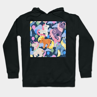 My little pony retro pattern. Hoodie